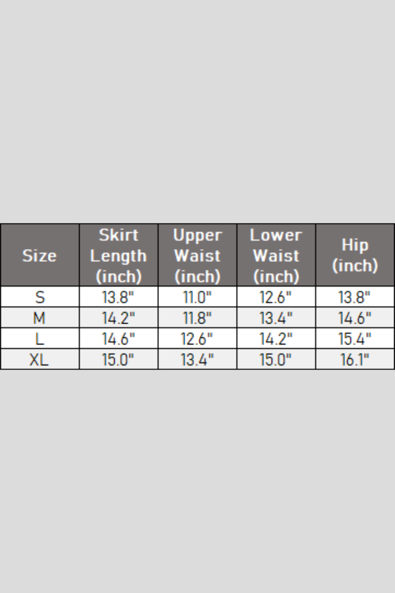 Women's Summer High-Waist Tummy Control Anti-Chafing Skort