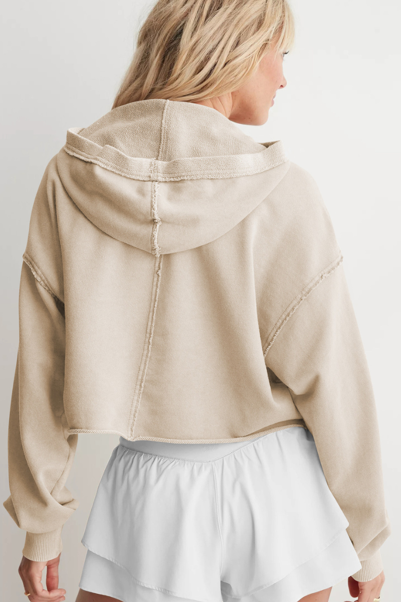 V-neck, pullover, long-sleeved shirt