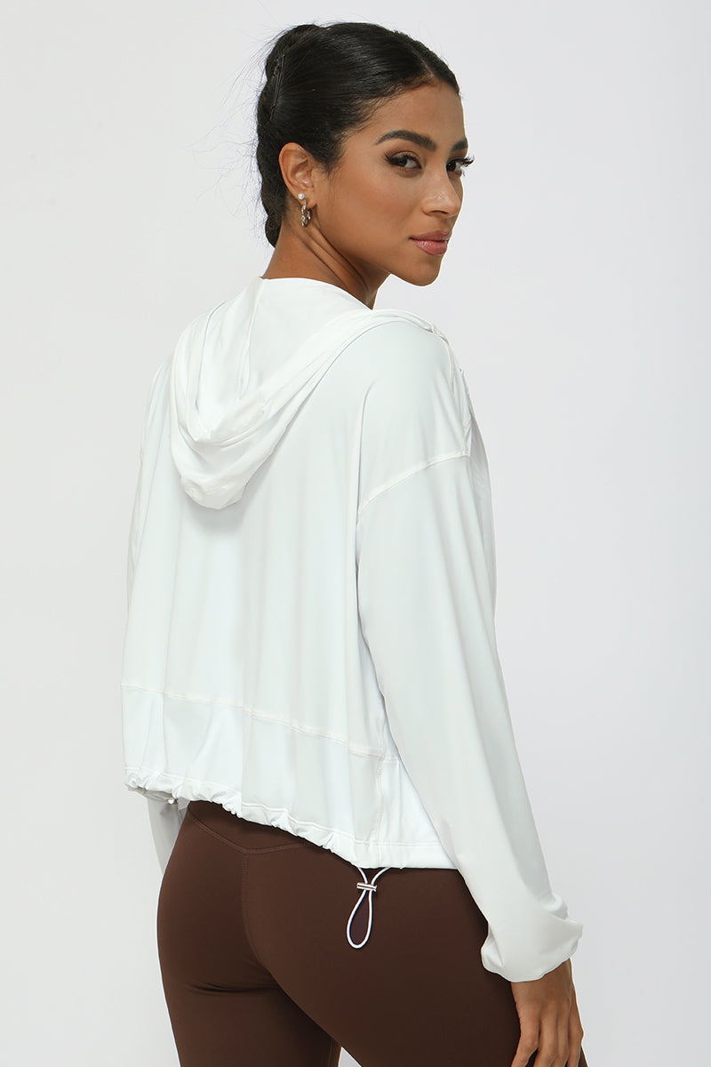 Women Sport Hooded Jacket