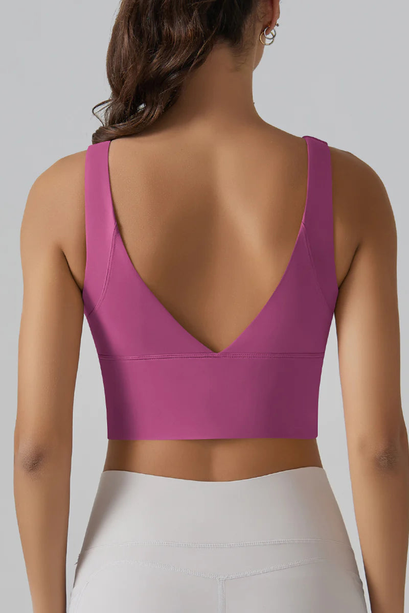 Zula Women's V-Back Sports Bra