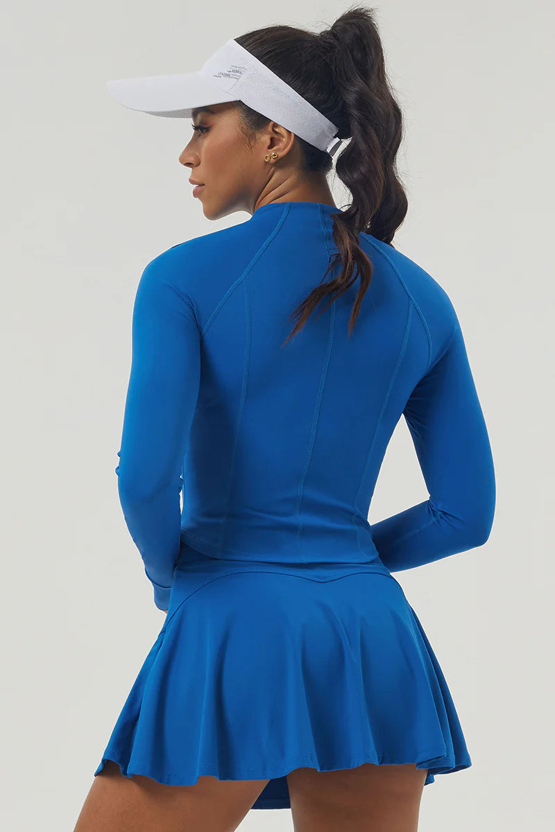 Zula Women's Sports Tennis Coat Tennis Skirt Set