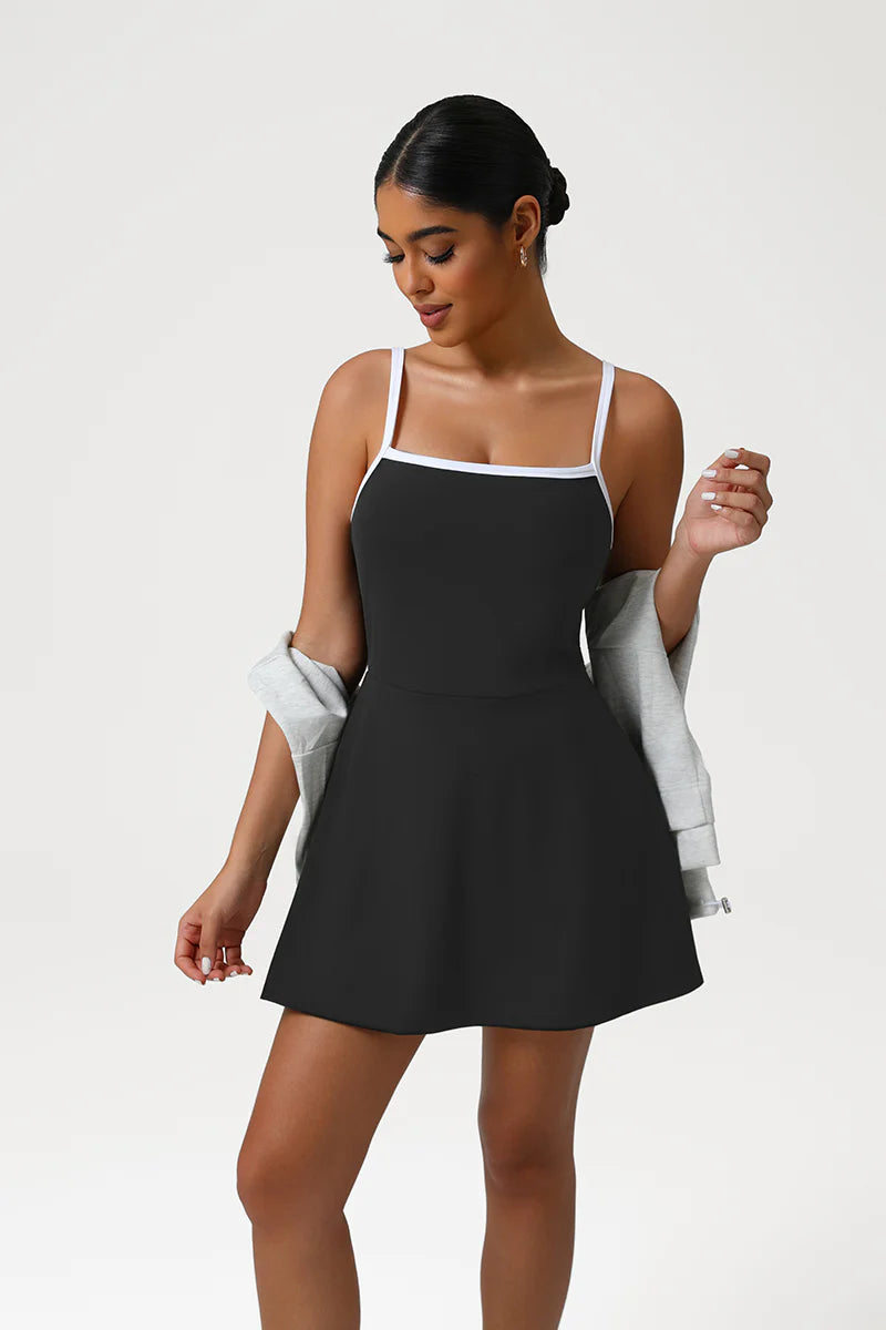 Zula Women Sporty Sleeveless Tennis Slim Fit Dress