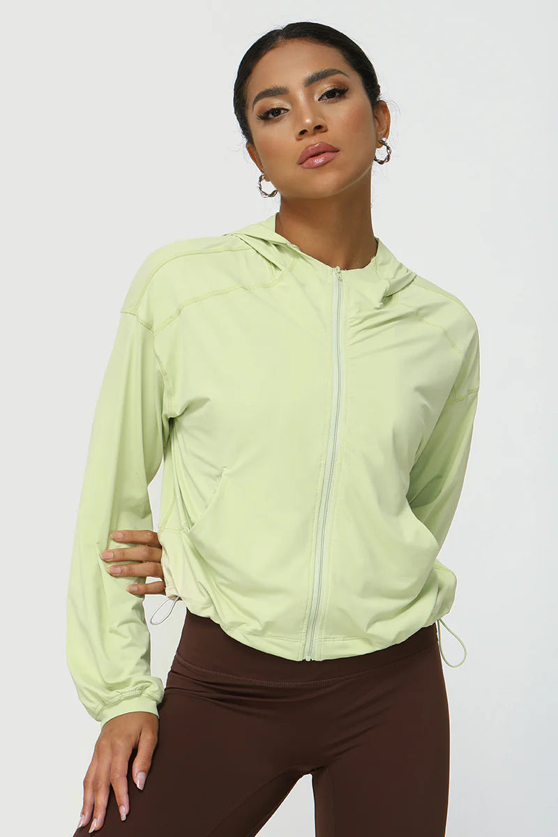 Zula Women Sport Hooded Jacket