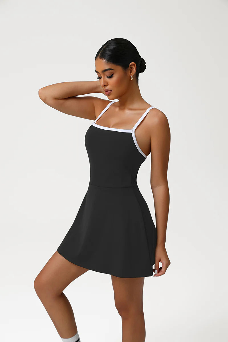 Zula Women Sporty Sleeveless Tennis Slim Fit Dress
