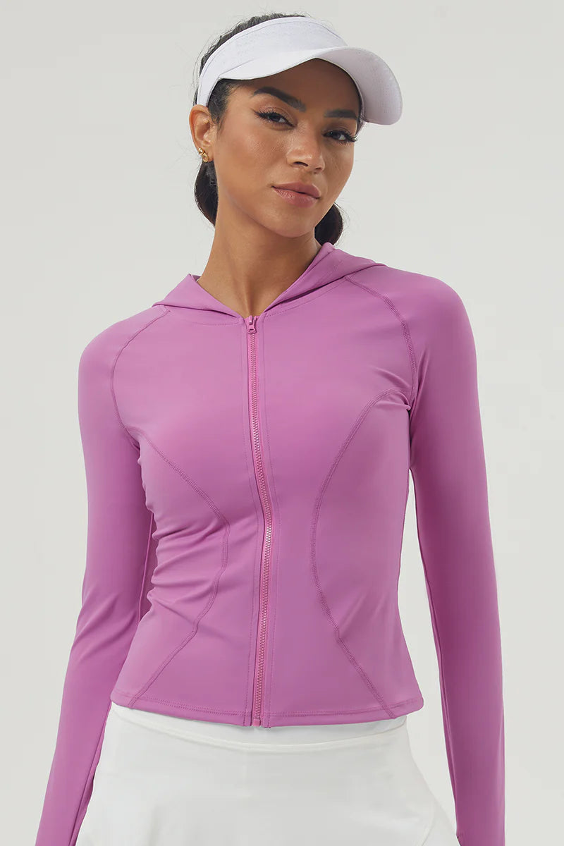 Zula Women'S Hooded Zip-Up Jacket