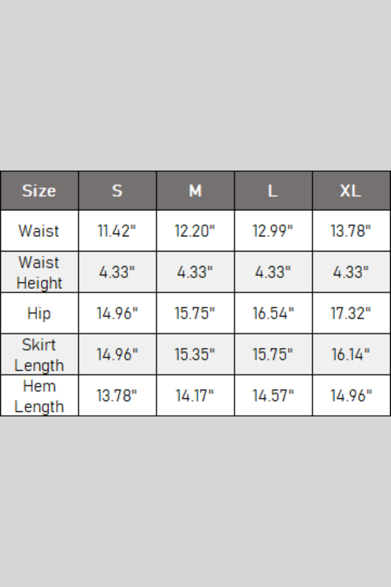 Pleat Padel Tennis Skirt
